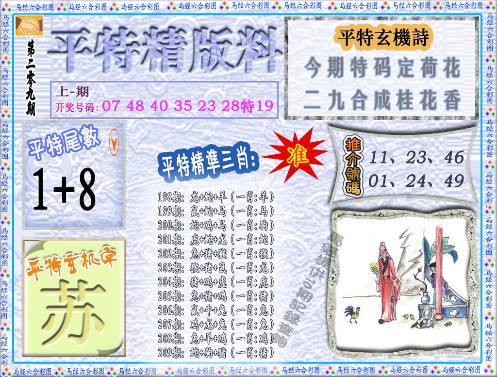 平特精版料