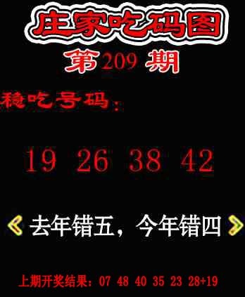 庄家吃码图