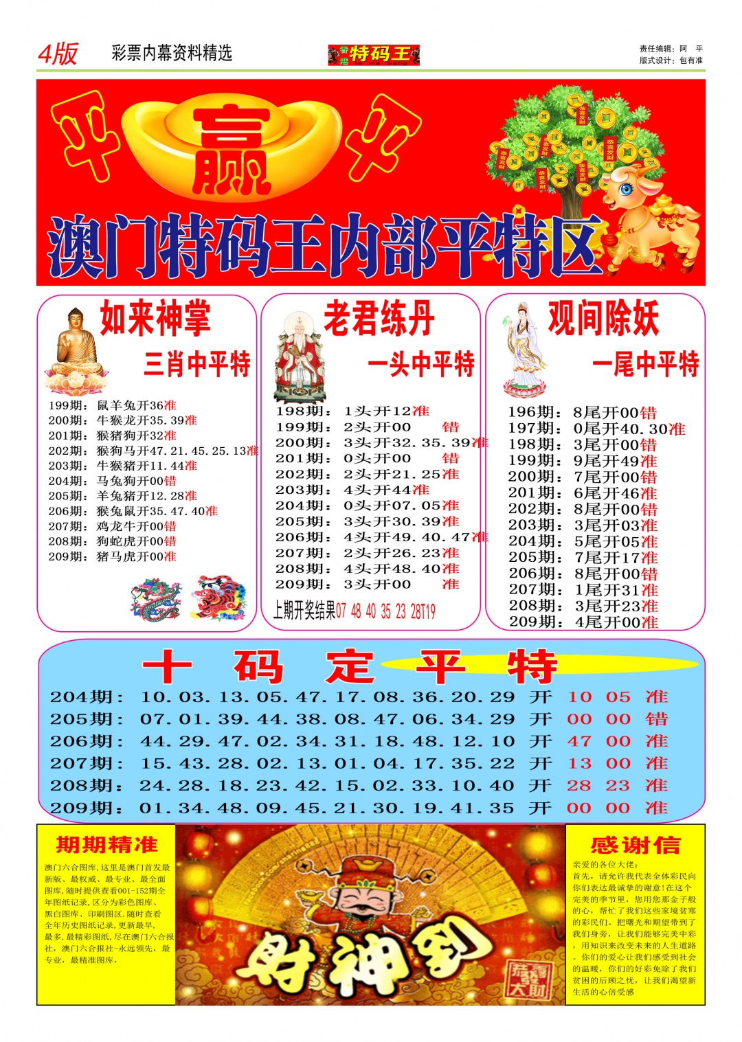 特码王C