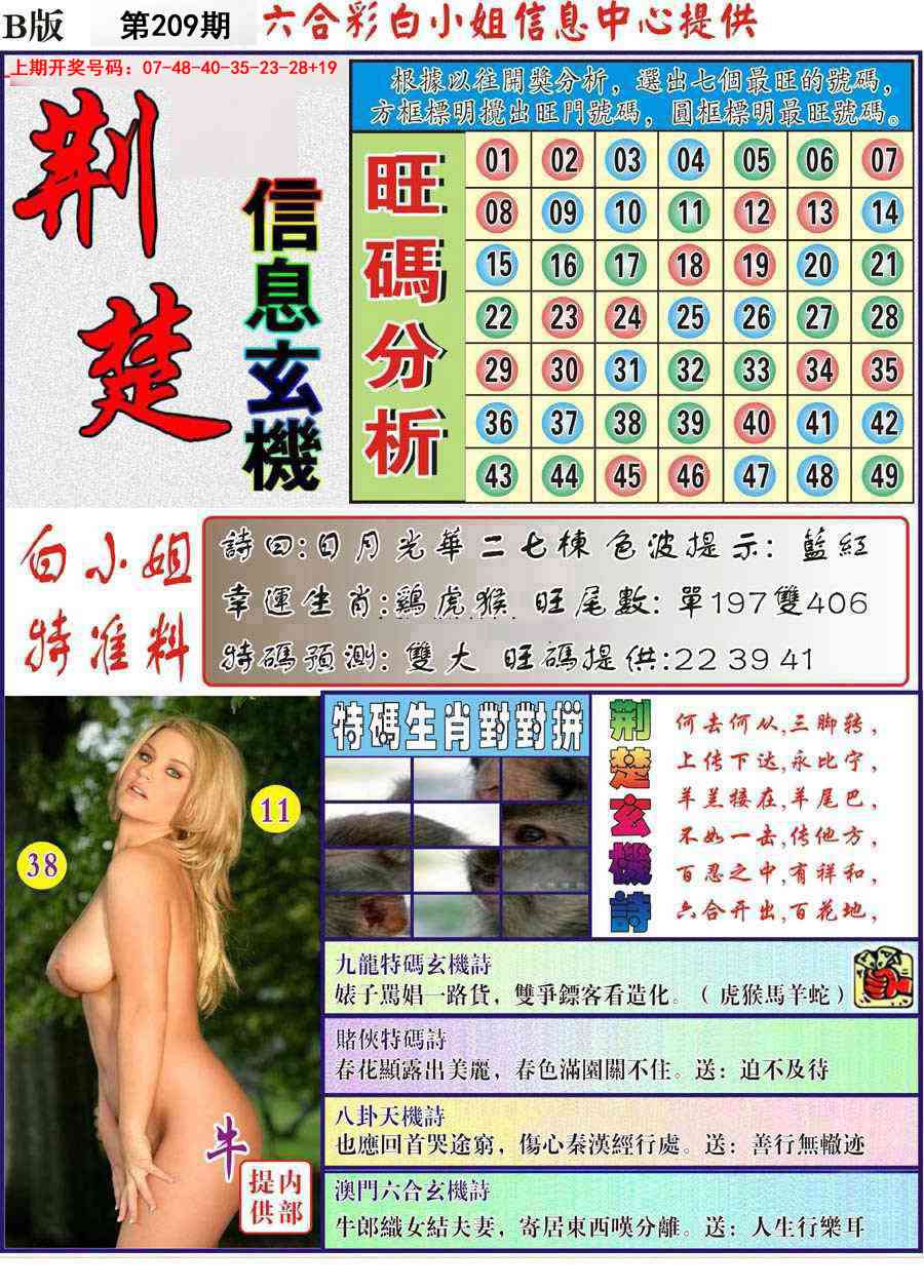 荆楚信息玄机B