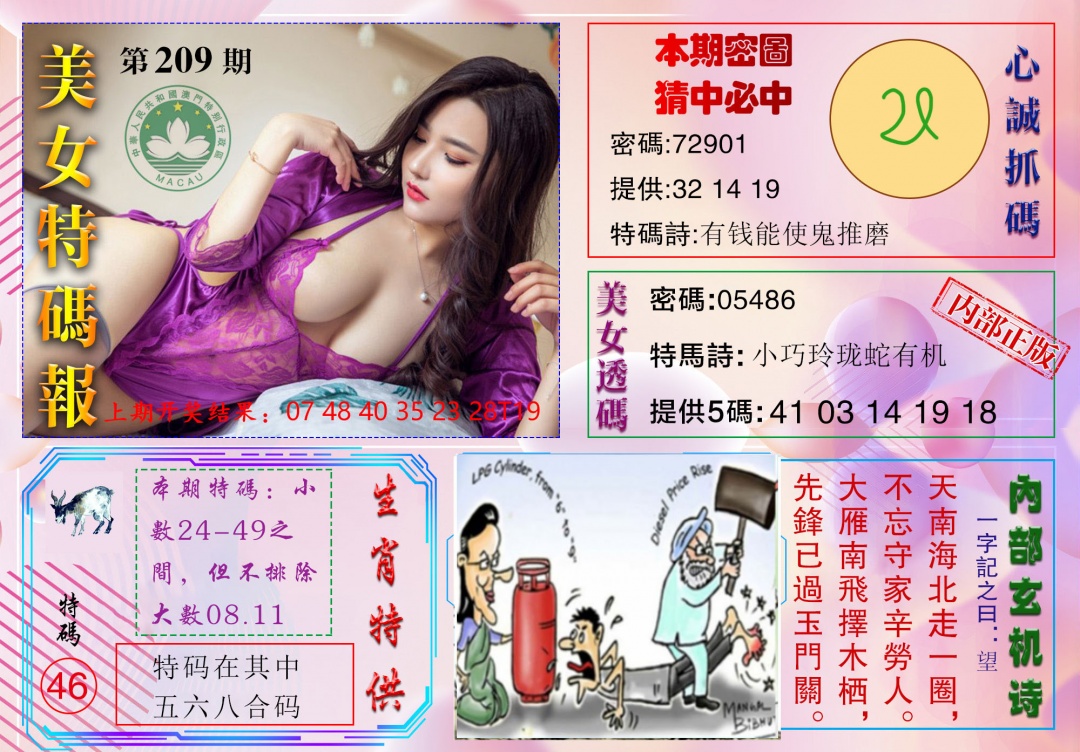 美女特码报