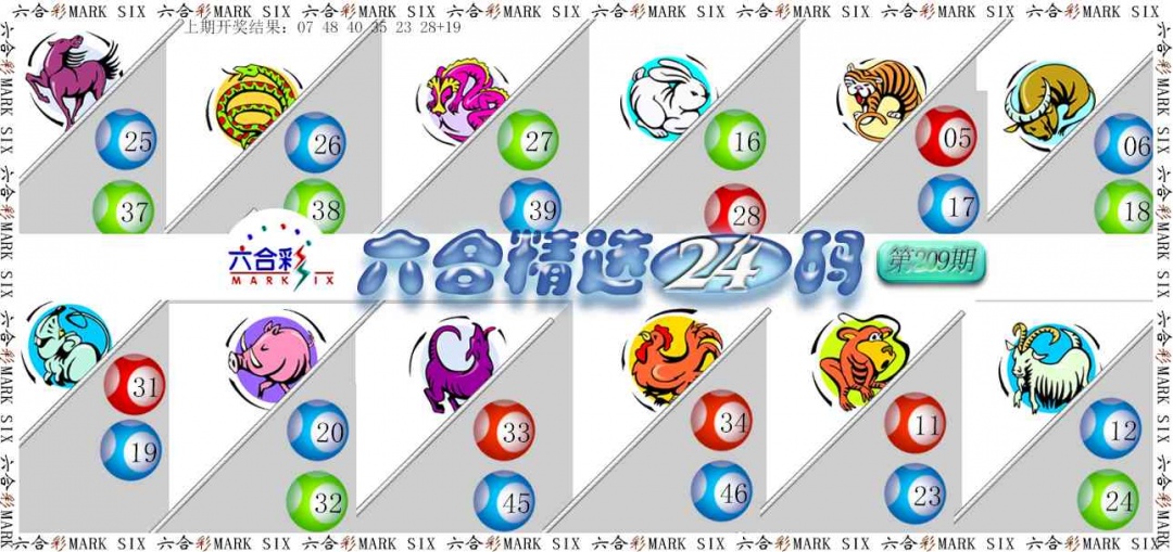 六合精选24码