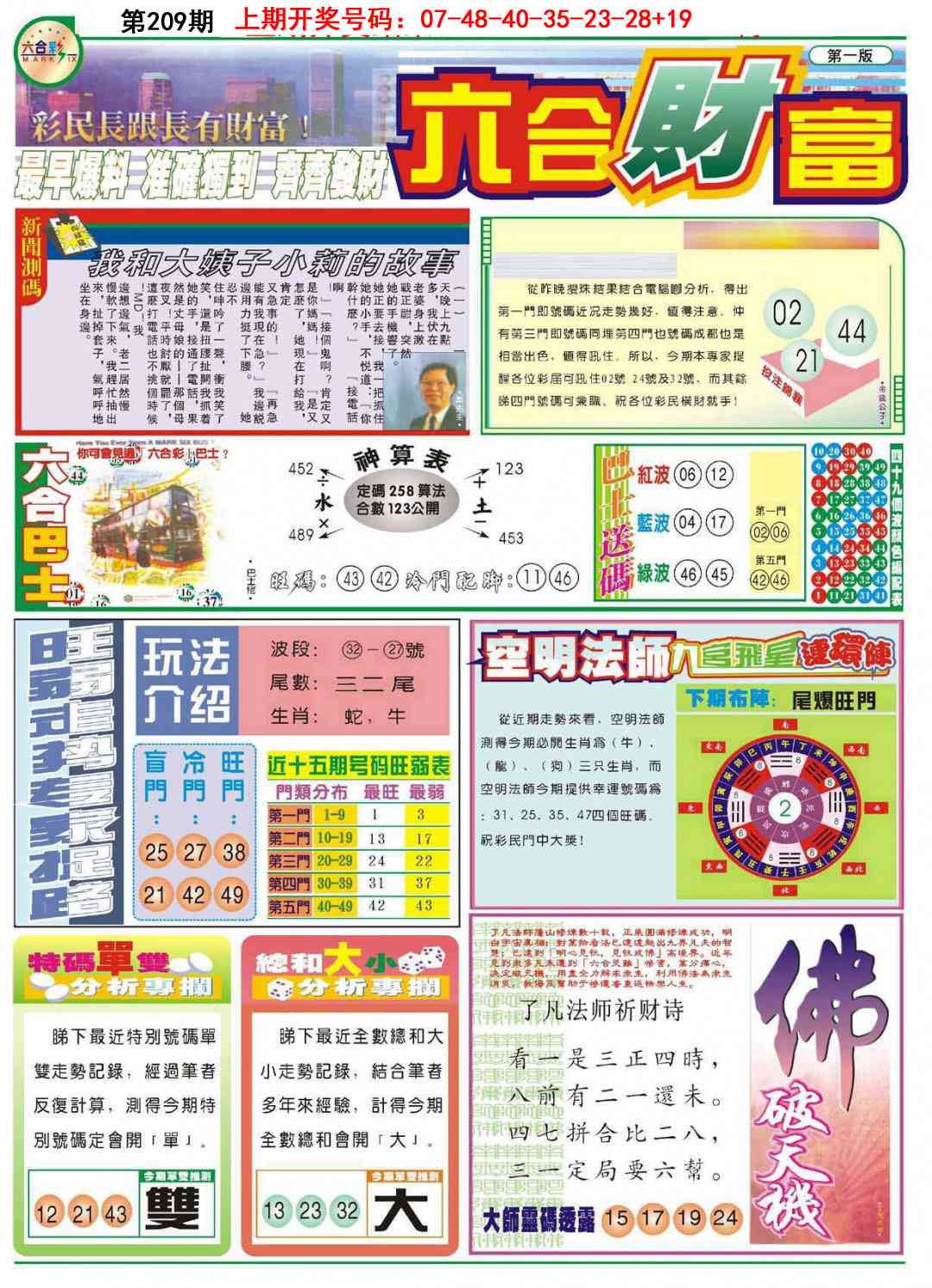 六合财富A