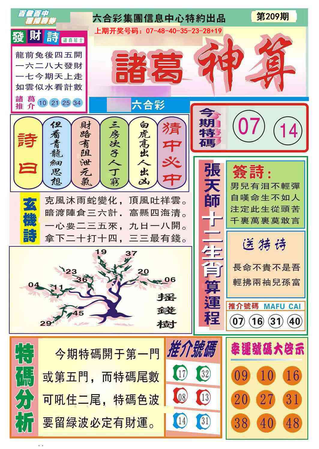 诸葛神算