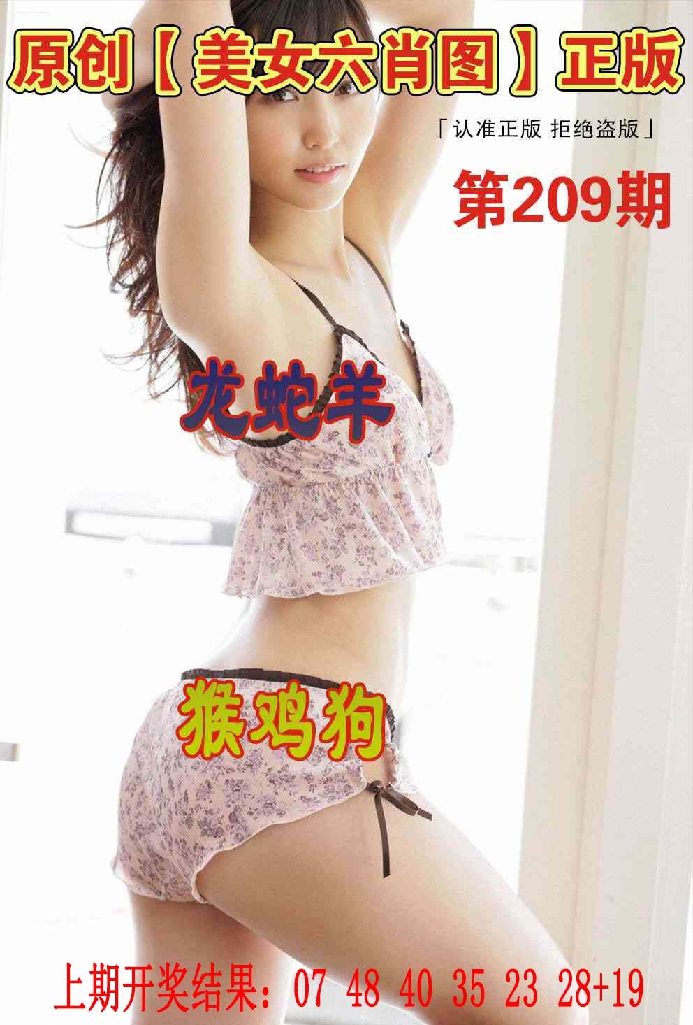美女六肖图A