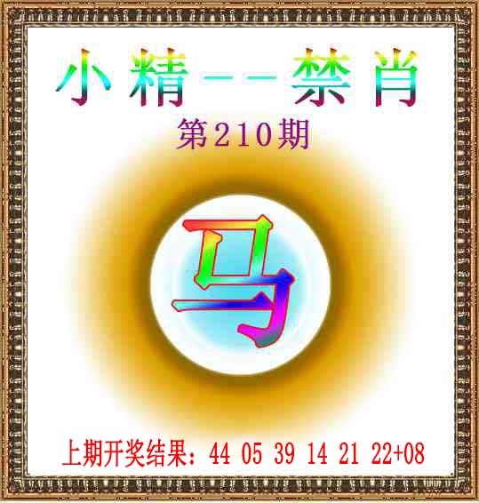 小精禁肖