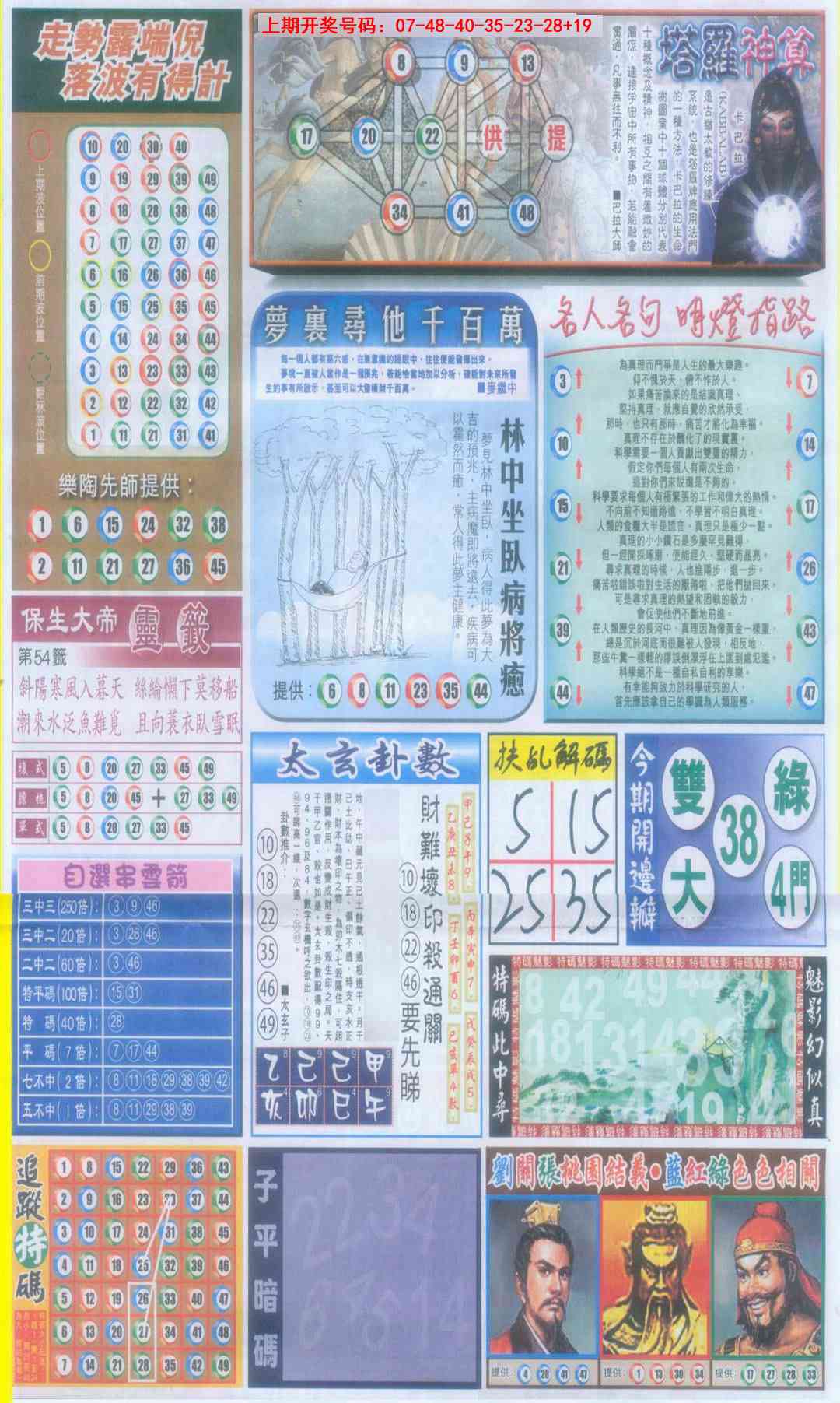 新报跑狗-2(背面)