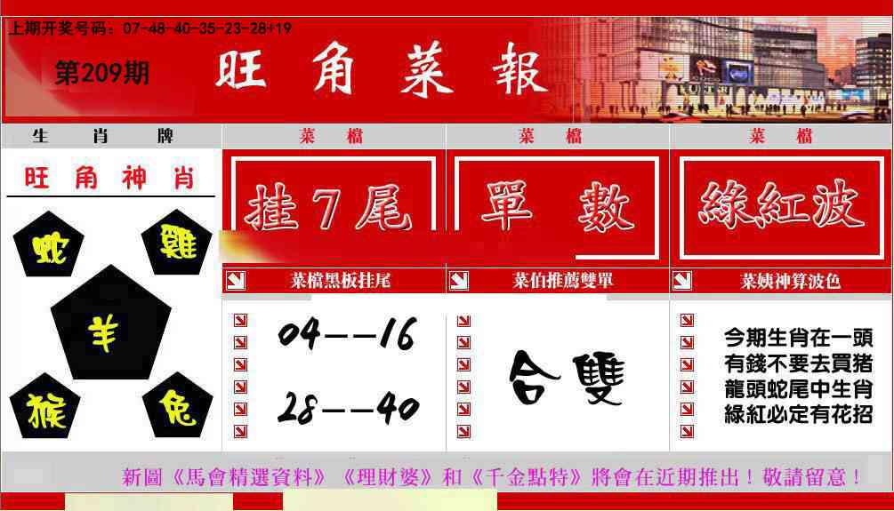 旺角菜报