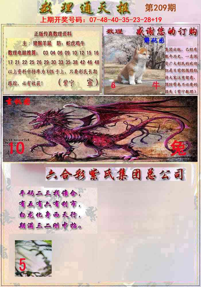 数通报