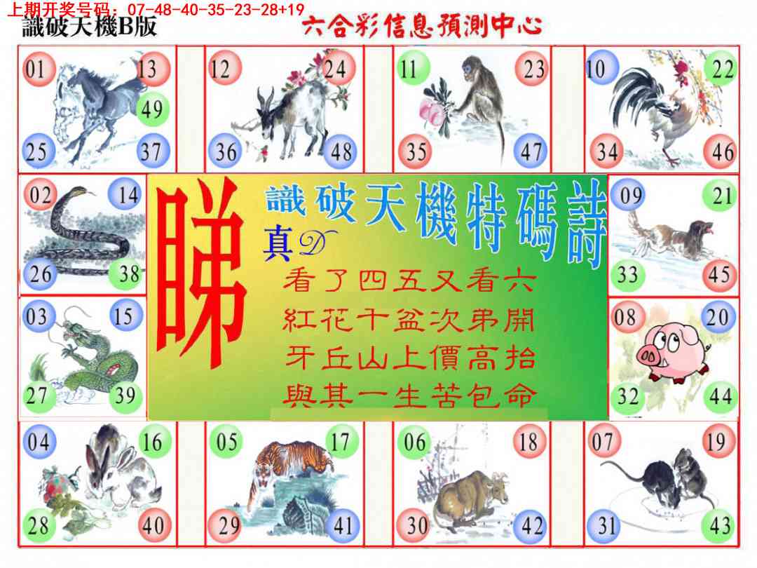 识破天机B版