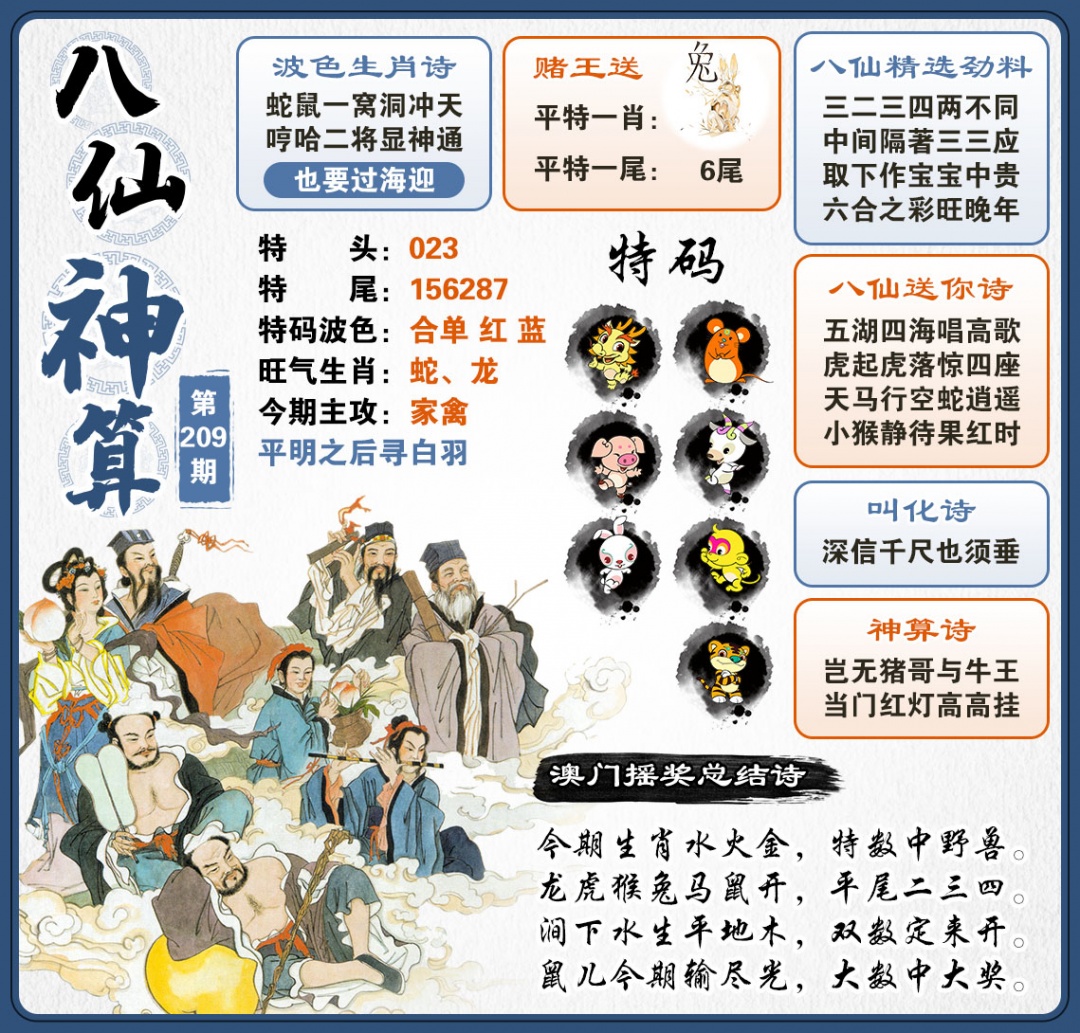 八仙神算