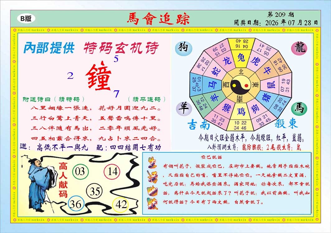 马会追踪B