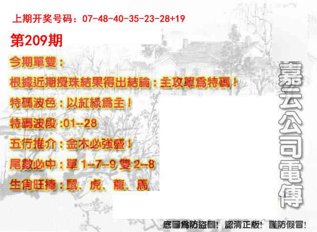 嘉云公司电传