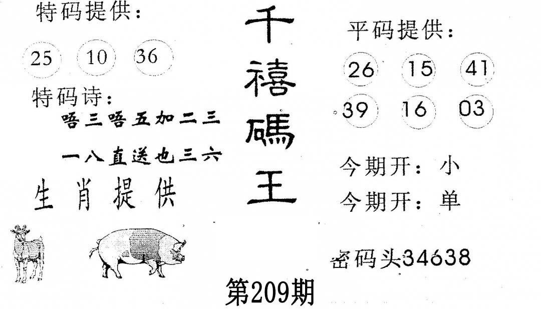 千禧码王
