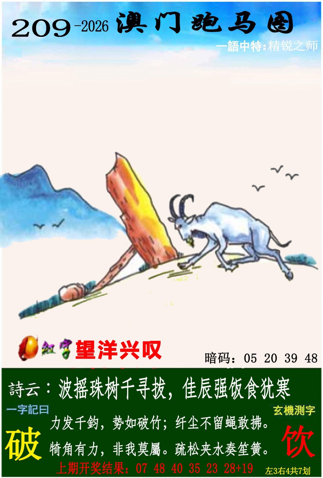 跑马图