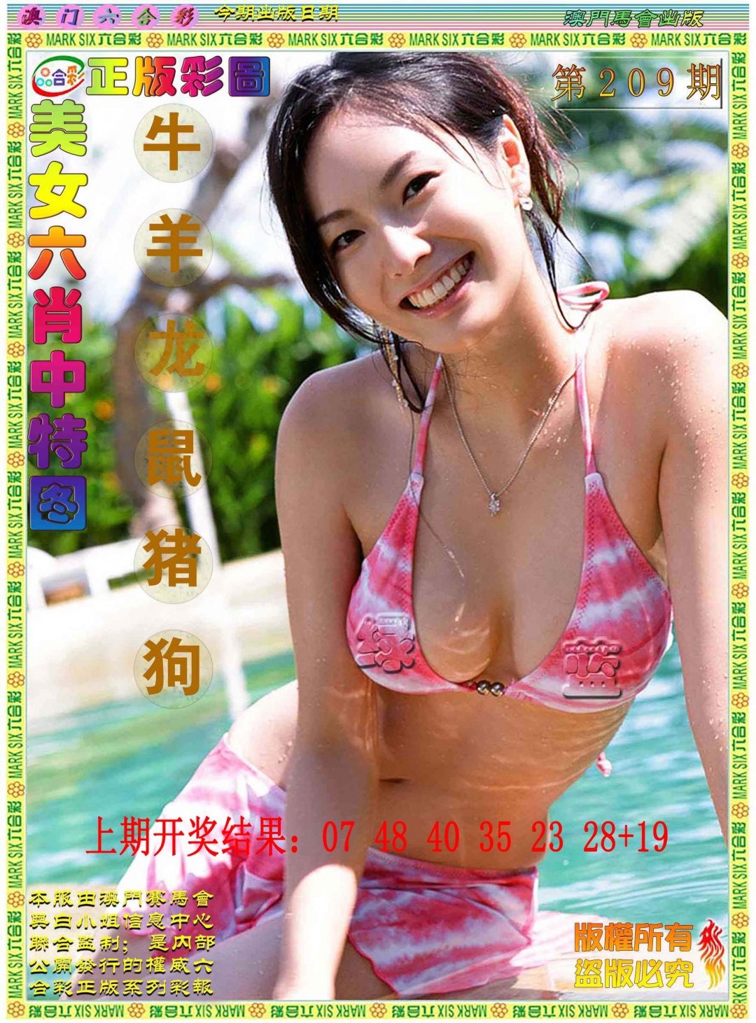 美女六肖中特图