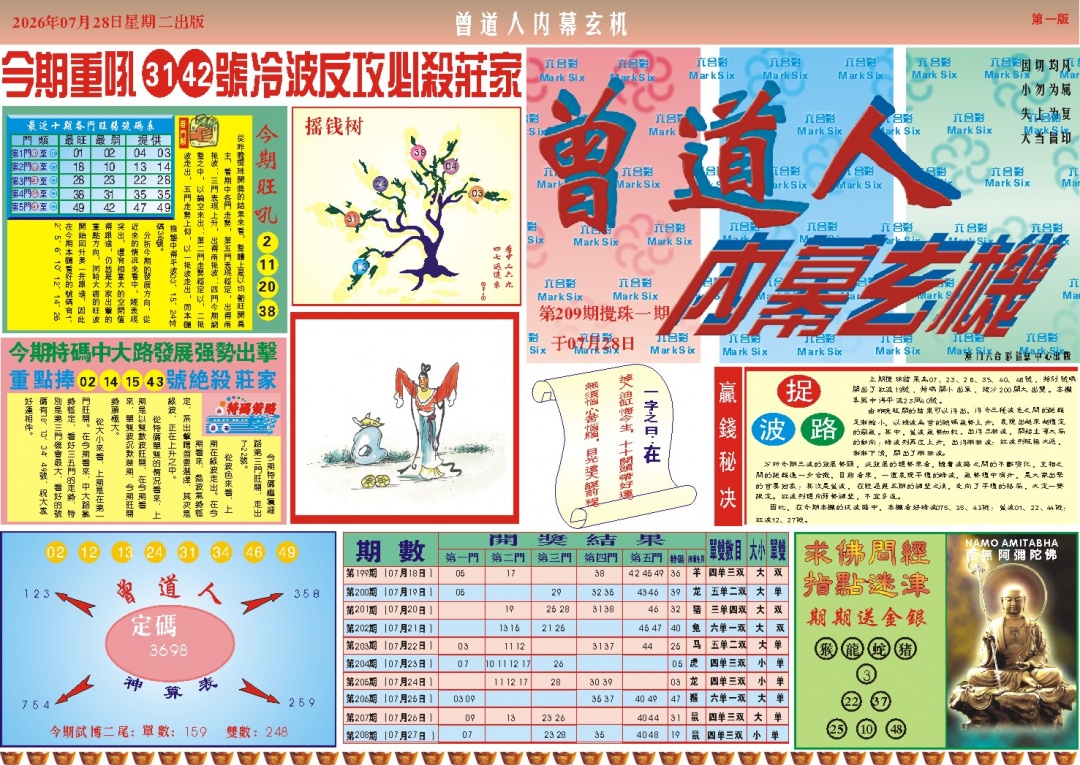 曾道人内幕A